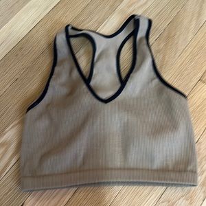 FP movement free throw colorblock crop tank  *NWOT